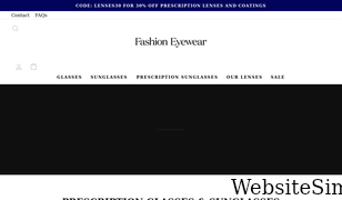 fashioneyewear.co.uk Screenshot
