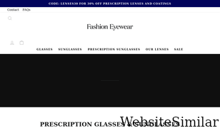 fashioneyewear.com Screenshot