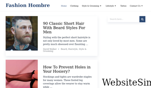 fashionhombre.com Screenshot