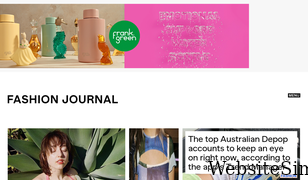 fashionjournal.com.au Screenshot