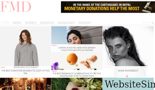 fashionmodeldirectory.com Screenshot