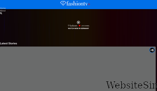 fashiontv.com Screenshot