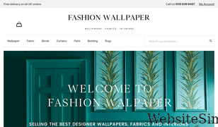 fashionwallpaper.co.uk Screenshot
