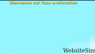 fasoeducation.net Screenshot