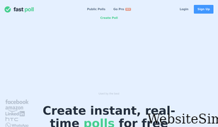 fast-poll.com Screenshot