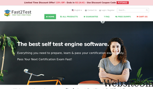 fast2test.com Screenshot