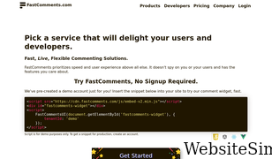 fastcomments.com Screenshot