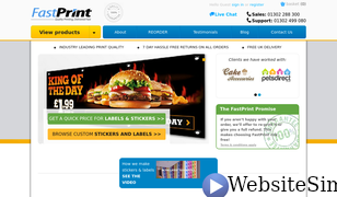 fastprint.co.uk Screenshot