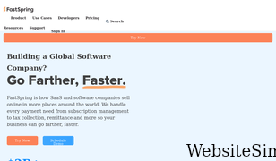 fastspring.com Screenshot