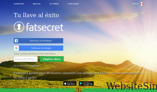 fatsecret.com.mx Screenshot