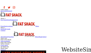 fatshack.com Screenshot