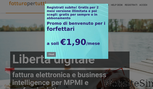 fatturapertutti.it Screenshot