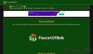 faucetofbob.xyz Screenshot