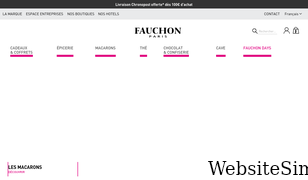 fauchon.com Screenshot