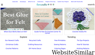 favecrafts.com Screenshot