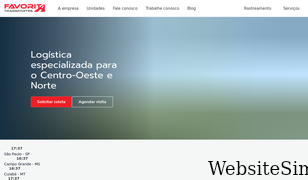 favorita.com.br Screenshot