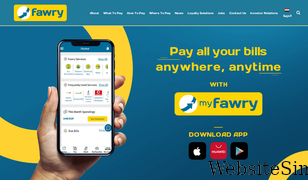 fawry.com Screenshot