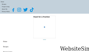 feastforafraction.com Screenshot