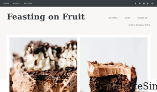 feastingonfruit.com Screenshot