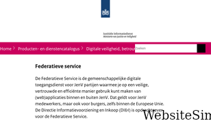 federatieveservice.nl Screenshot