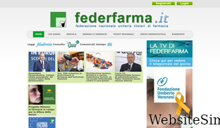 federfarma.it Screenshot