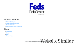 fedsdatacenter.com Screenshot