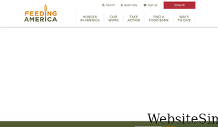 feedingamerica.org Screenshot