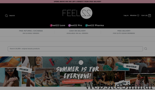 feel22.com Screenshot