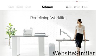 fellowes.com Screenshot