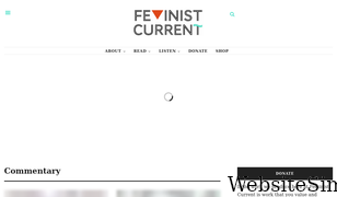 feministcurrent.com Screenshot