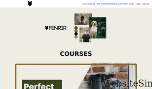 fenrirdogtraining.com Screenshot