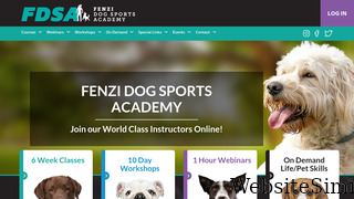fenzidogsportsacademy.com Screenshot