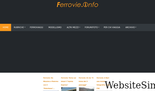 ferrovie.info Screenshot