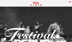 festivalrepublic.com Screenshot