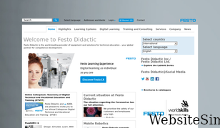 festo-didactic.com Screenshot