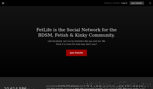 fetlife.com Screenshot