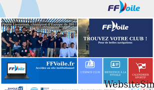 ffvoile.fr Screenshot