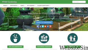ffxivgardening.com Screenshot