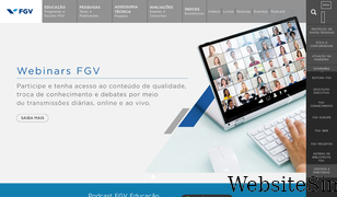 fgv.br Screenshot