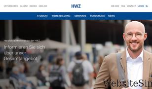 fh-hwz.ch Screenshot