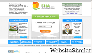 fha.com Screenshot