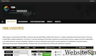 fibaorganizer.com Screenshot