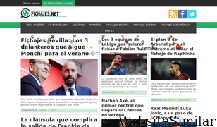 fichajes.net Screenshot