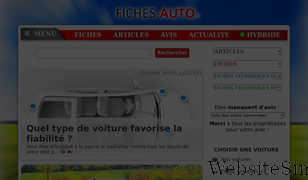 fiches-auto.fr Screenshot