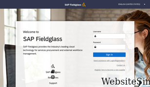 fieldglass.net Screenshot