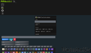 fifaaddict.com Screenshot