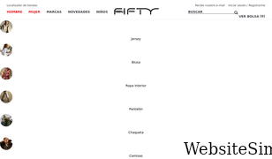 fiftyoutlet.com Screenshot