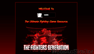 fightersgeneration.com Screenshot