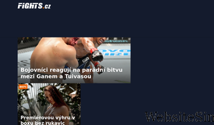 fights.cz Screenshot
