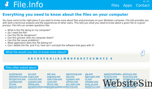 file.info Screenshot